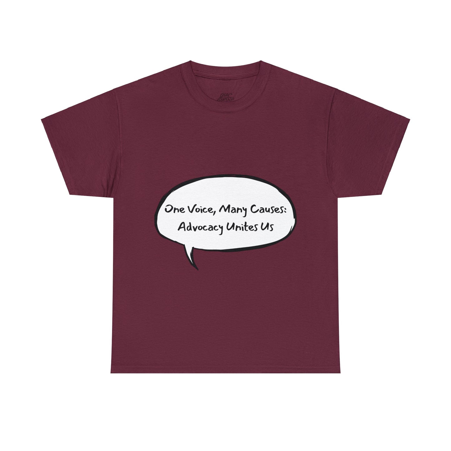 Unisex T-Shirt - One Voice, Many Causes: Advocacy Unites Us