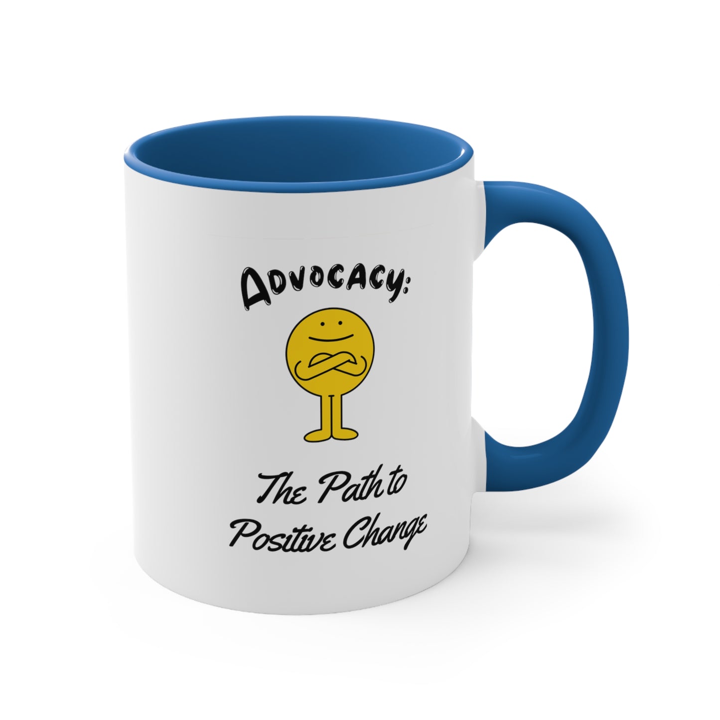 Accent Coffee Mug - Advocacy: The Path to Positive Change