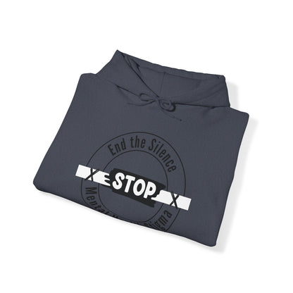 Unisex Hooded Sweatshirt - End the Silence, STOP Mental Health Stigma