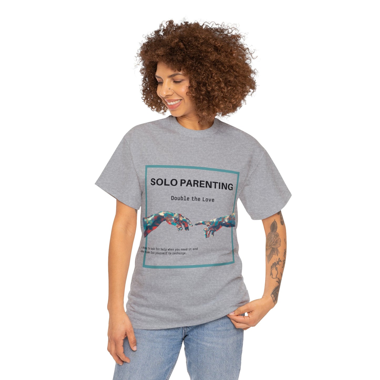 Unisex T-Shirt - Solo Parenting, Double the Love