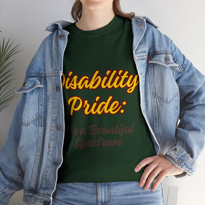 Unisex T-Shirt - Disability Pride: It's a Beautiful Spectrum