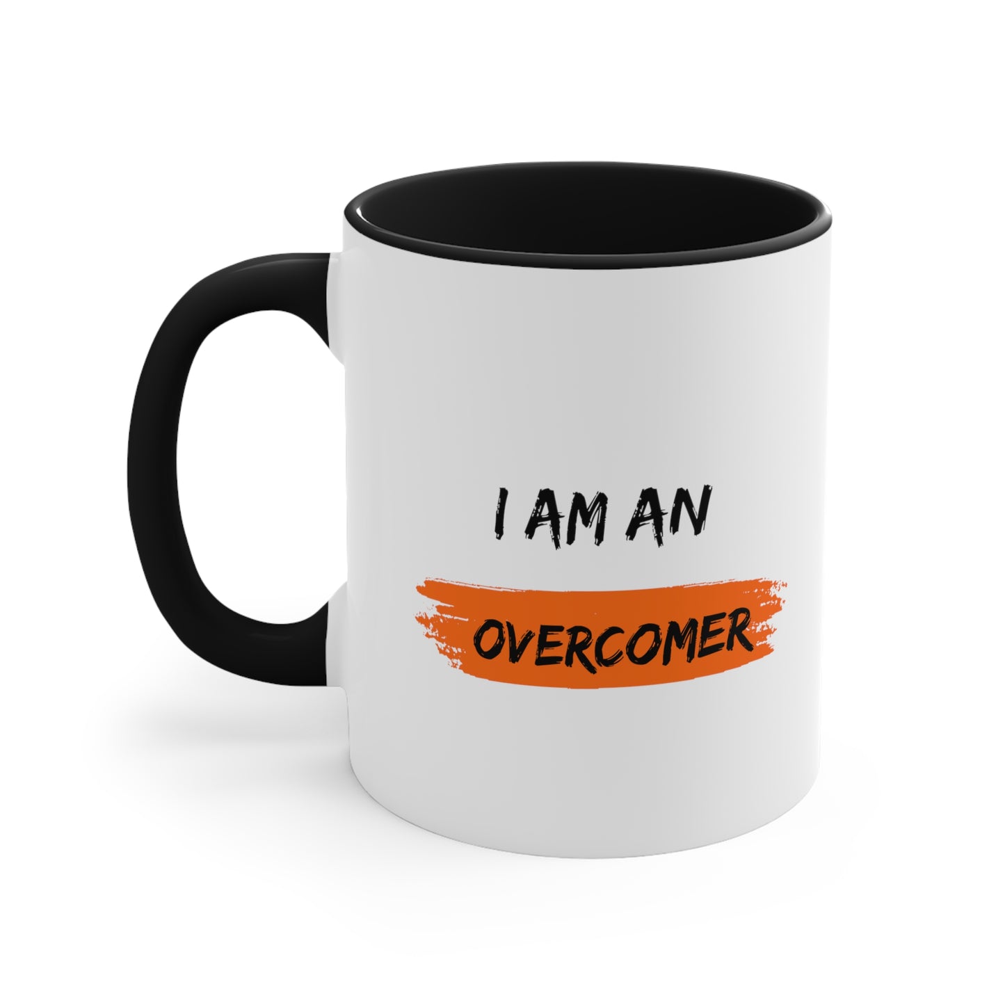 Accent Coffee Mug -  I am an overcomer