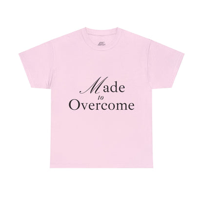 Unisex Heavy Cotton Tee -  Made to overcome