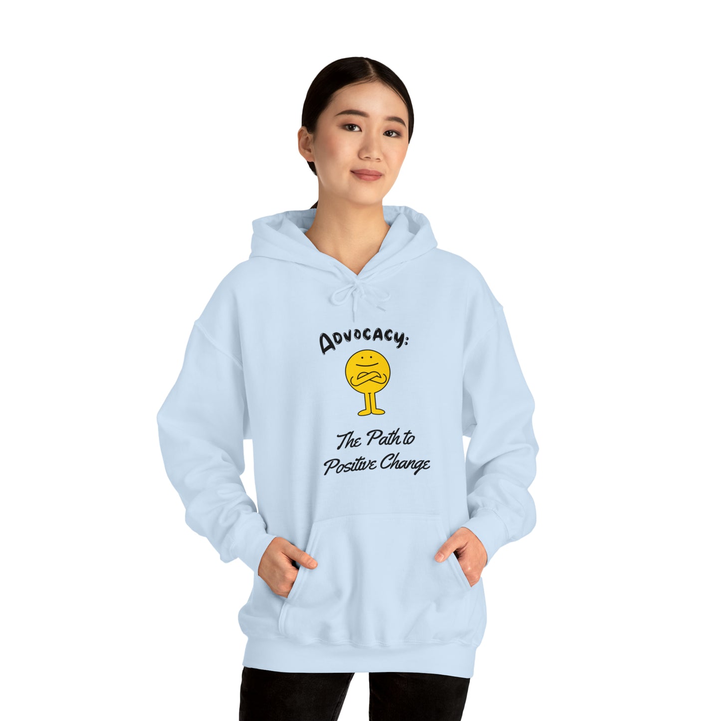 Unisex Hooded Sweatshirt - Advocacy: The Path to Positive Change