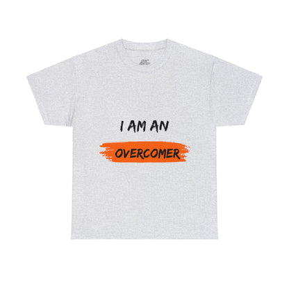 Unisex Heavy Cotton Tee -  I am an overcomer