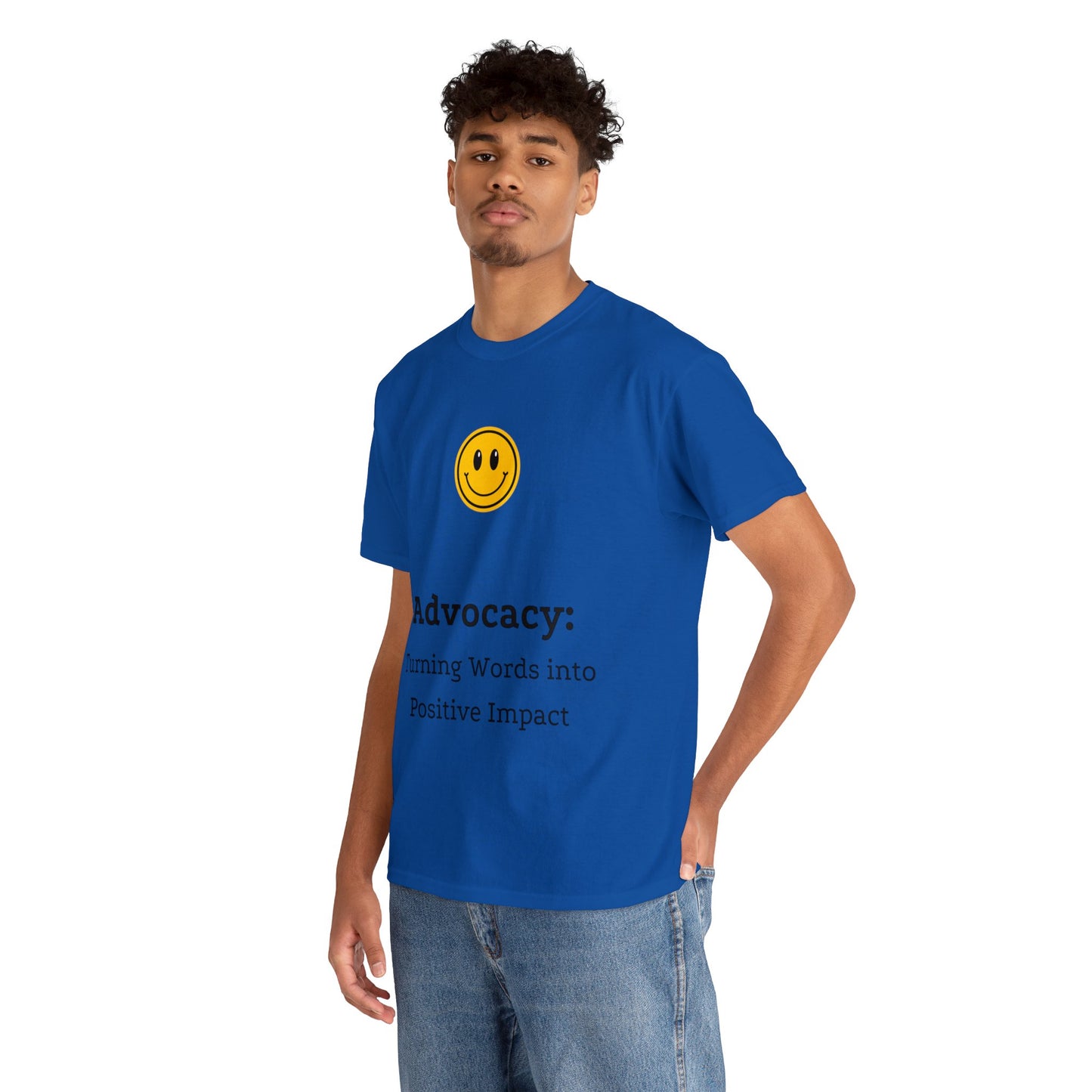 Unisex T-Shirt - Advocacy: Turning Words into Positive Impact