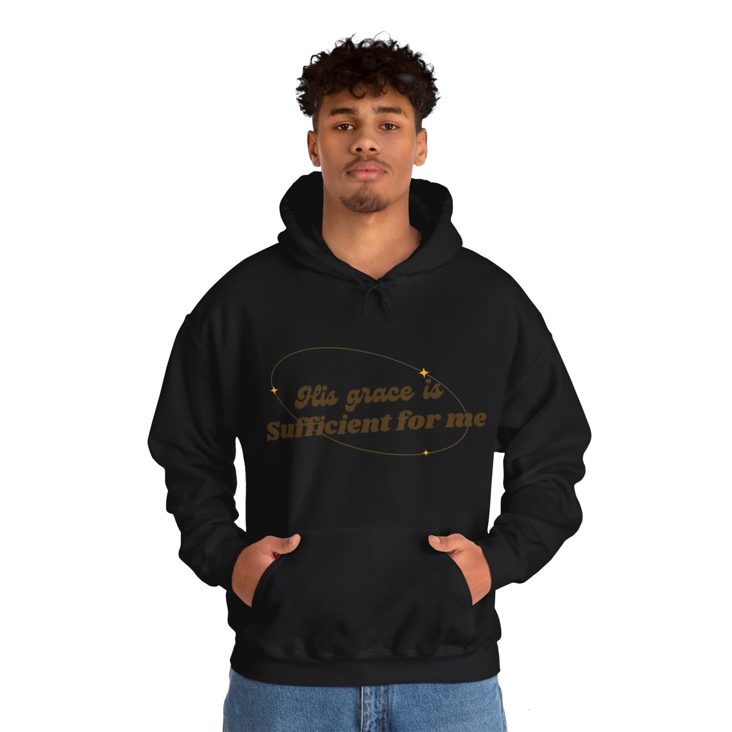 Unisex Hooded Sweatshirt - His grace is sufficient for me