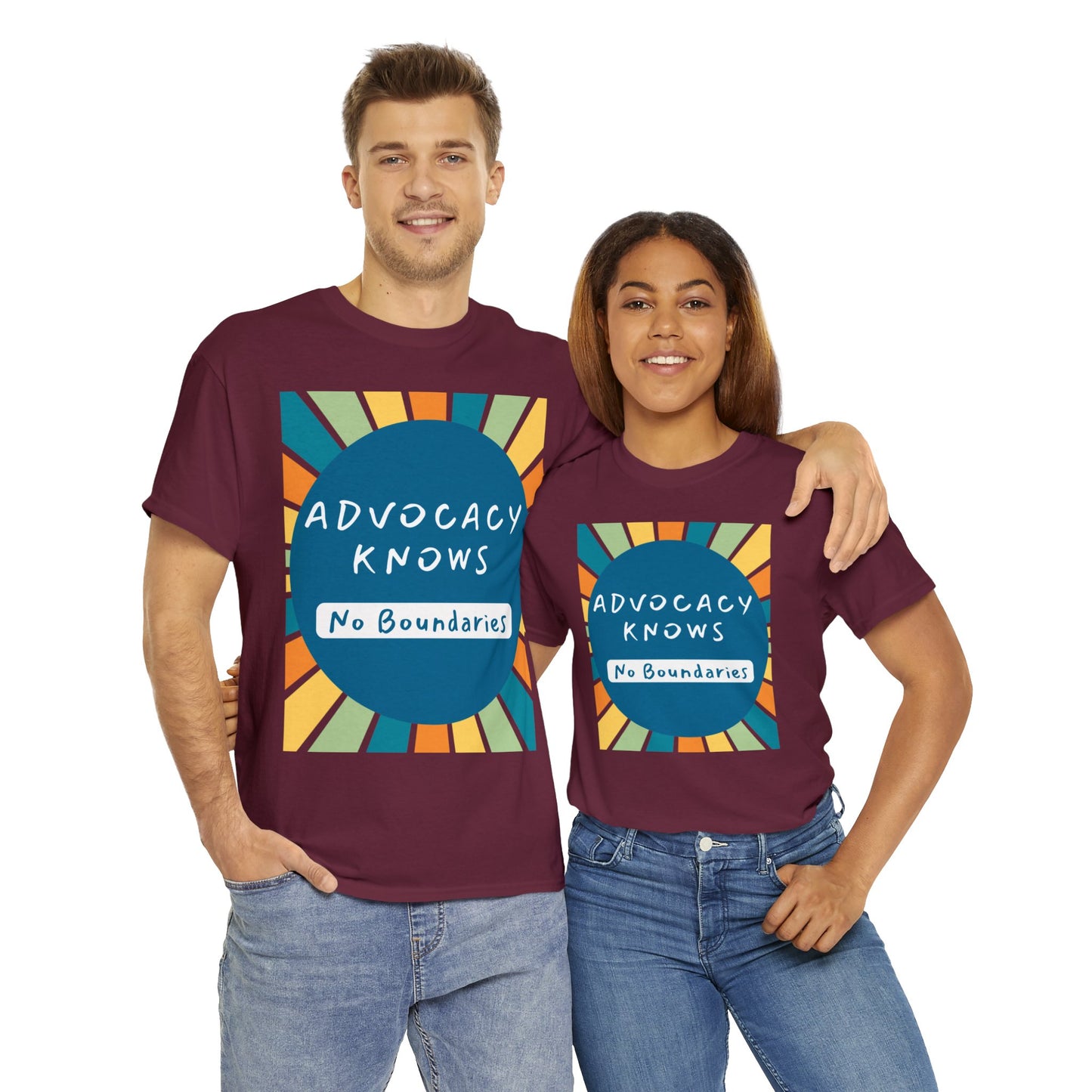 Unisex T-Shirt - Advocacy Knows No Boundaries