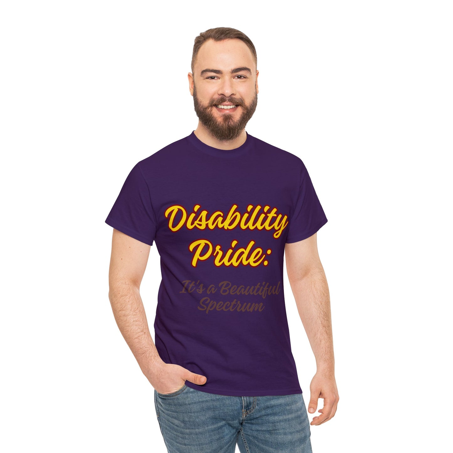 Unisex T-Shirt - Disability Pride: It's a Beautiful Spectrum