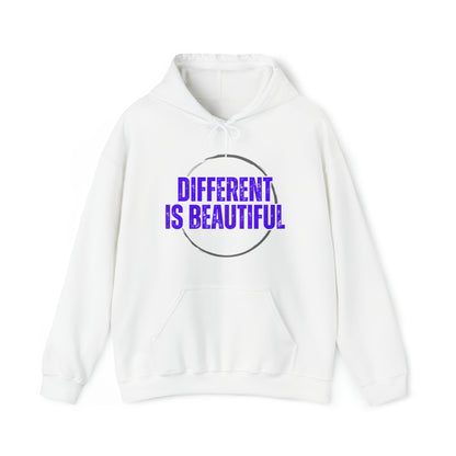 Unisex Hooded Sweatshirt - Different is Beautiful