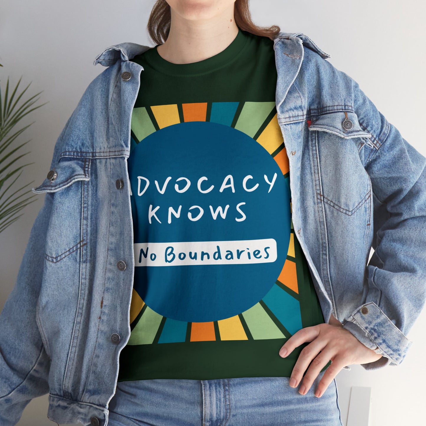 Unisex T-Shirt - Advocacy Knows No Boundaries