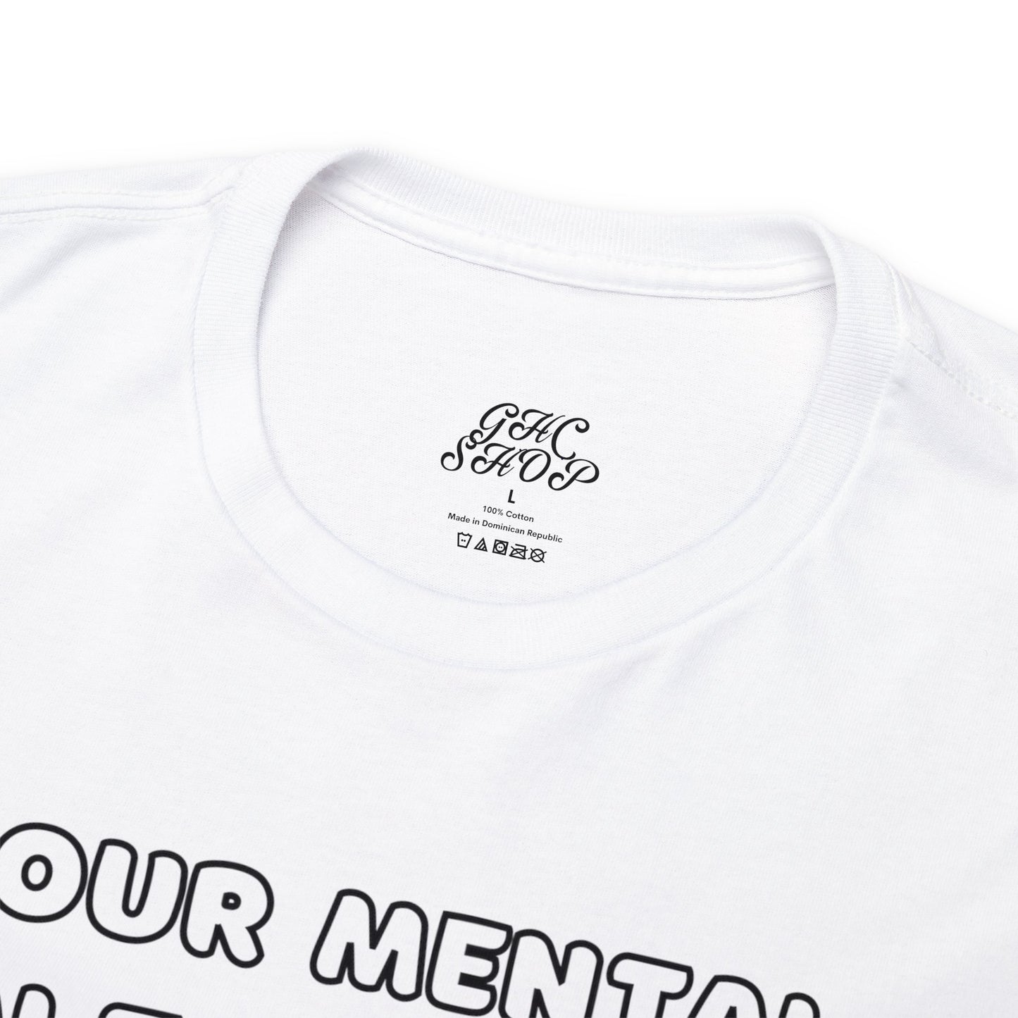 Unisex Heavy Cotton Tee - Your Mental Health Matters, You Matter