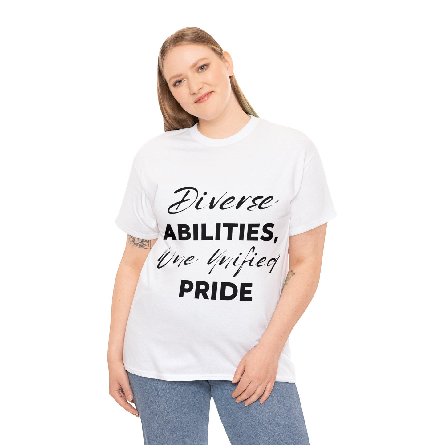 Unisex T-Shirt - Diverse Abilities, One Unified Pride