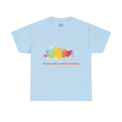 Unisex T-Shirt - For Every Child, a World of Possibilities