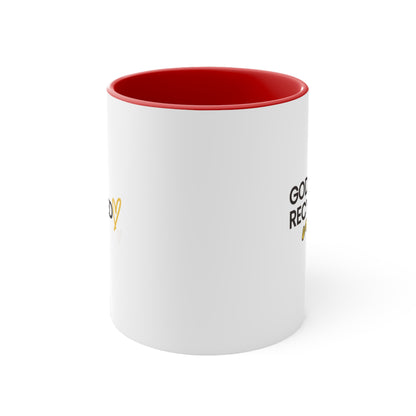 Accent Coffee Mug - God recycled me