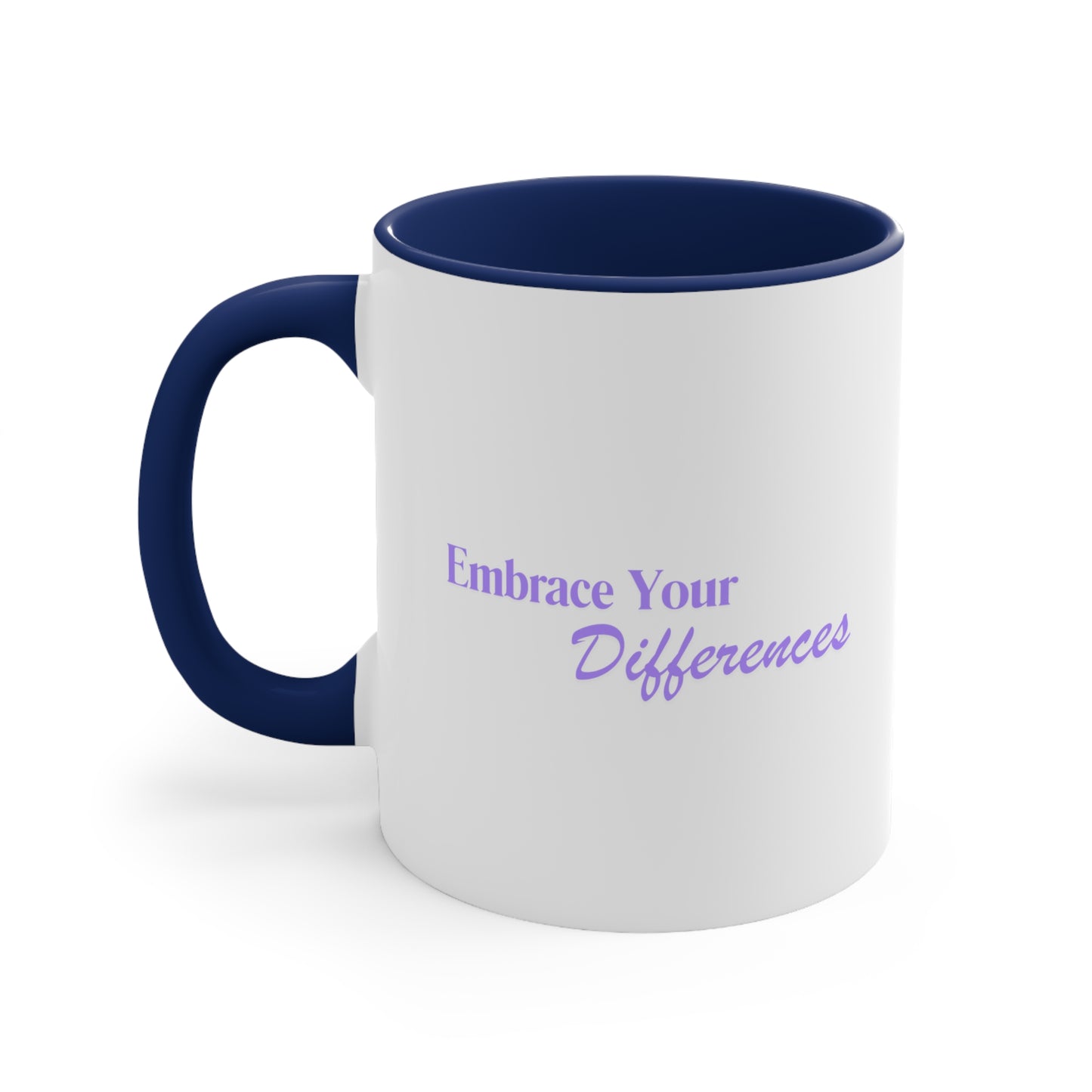 Accent Coffee Mug - Embrace Your Differences