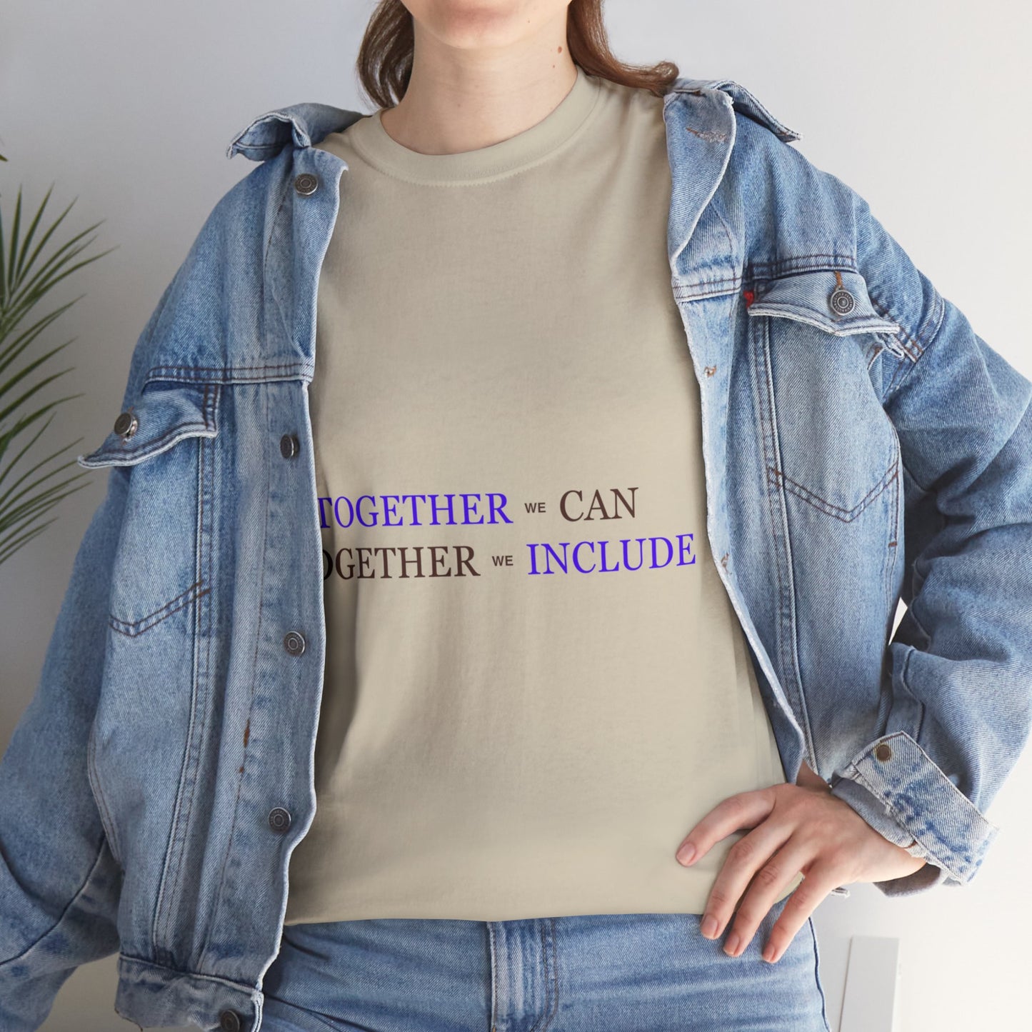 Unisex T-Shirt - Together We Can, Together We Include