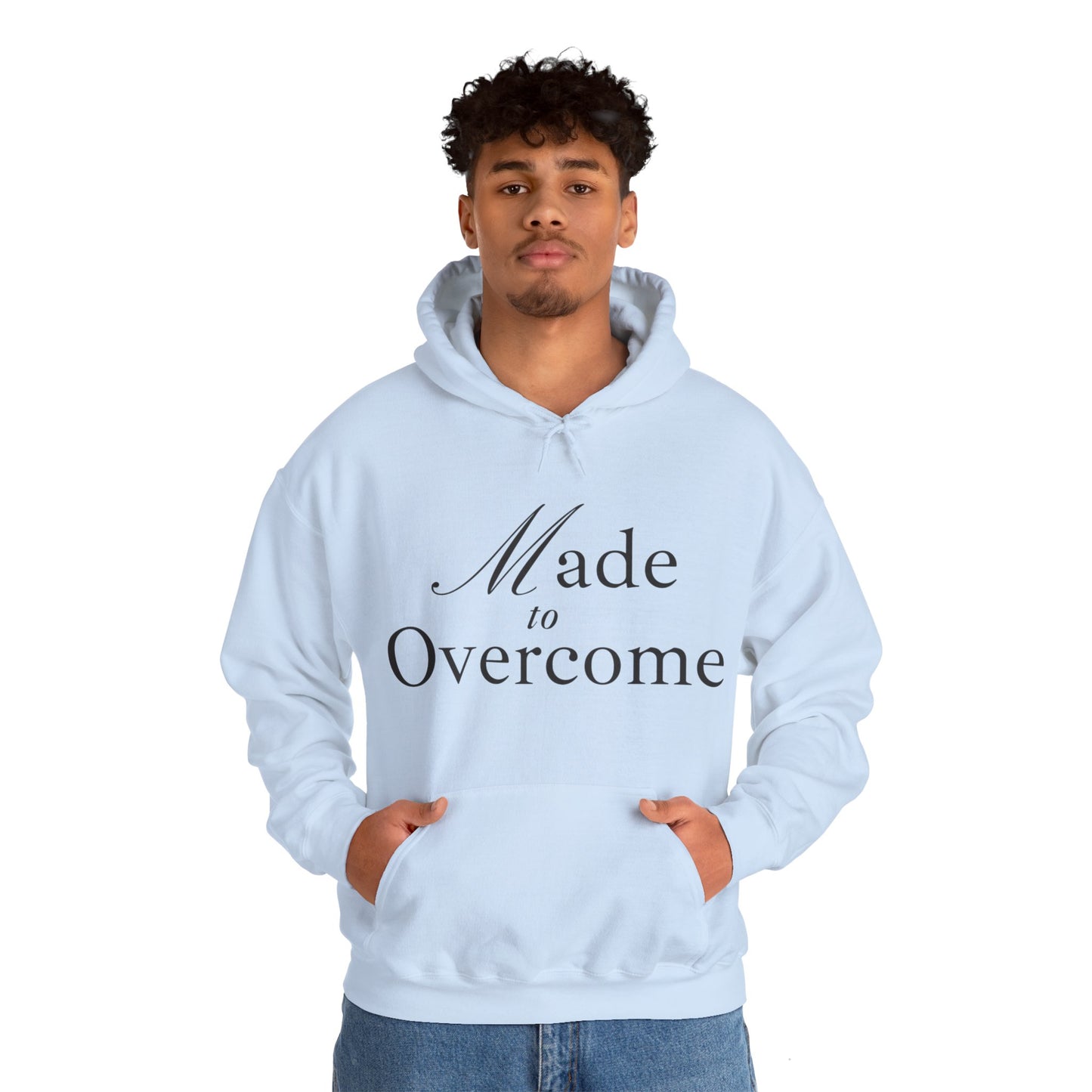 Unisex Hooded Sweatshirt - Made to overcome