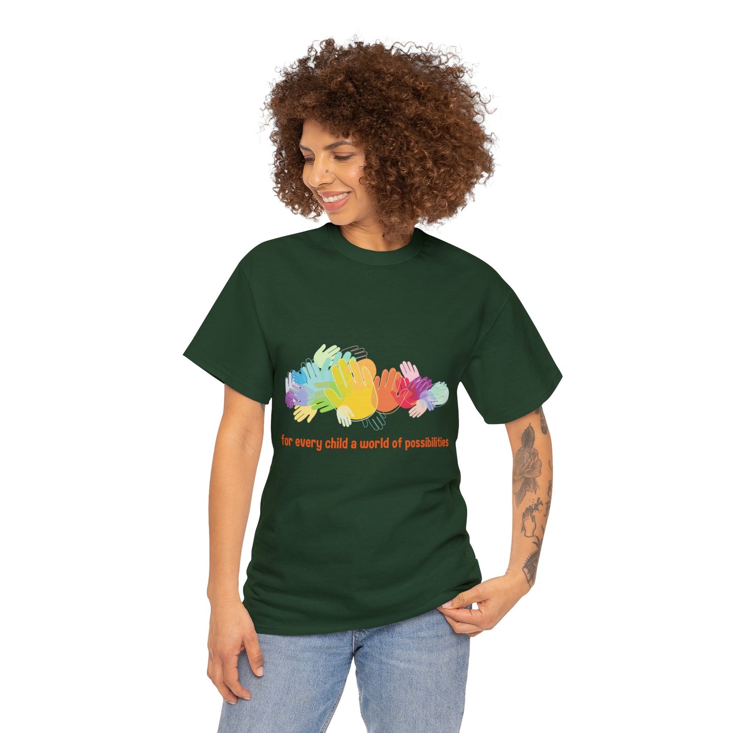 Unisex T-Shirt - For Every Child, a World of Possibilities