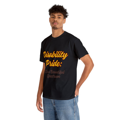 Unisex T-Shirt - Disability Pride: It's a Beautiful Spectrum