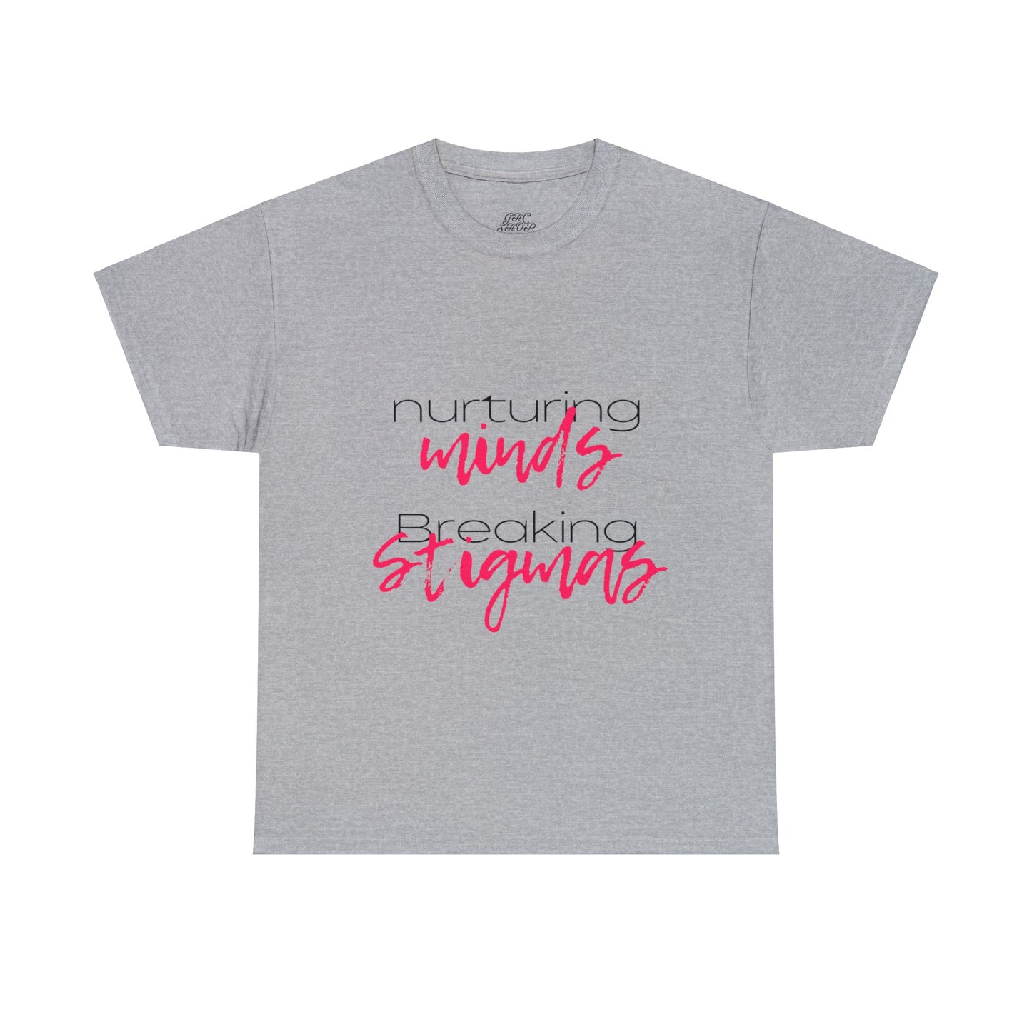 Unisex Heavy Cotton Tee - Nurturing Minds, Breaking Stigmas