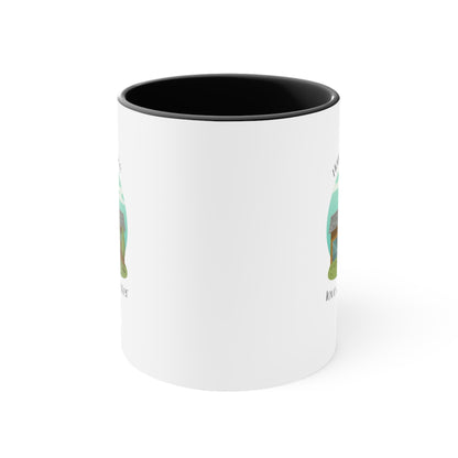 Accent Coffee Mug - Home is Where Love and Laughter Abound