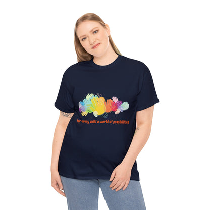 Unisex T-Shirt - For Every Child, a World of Possibilities