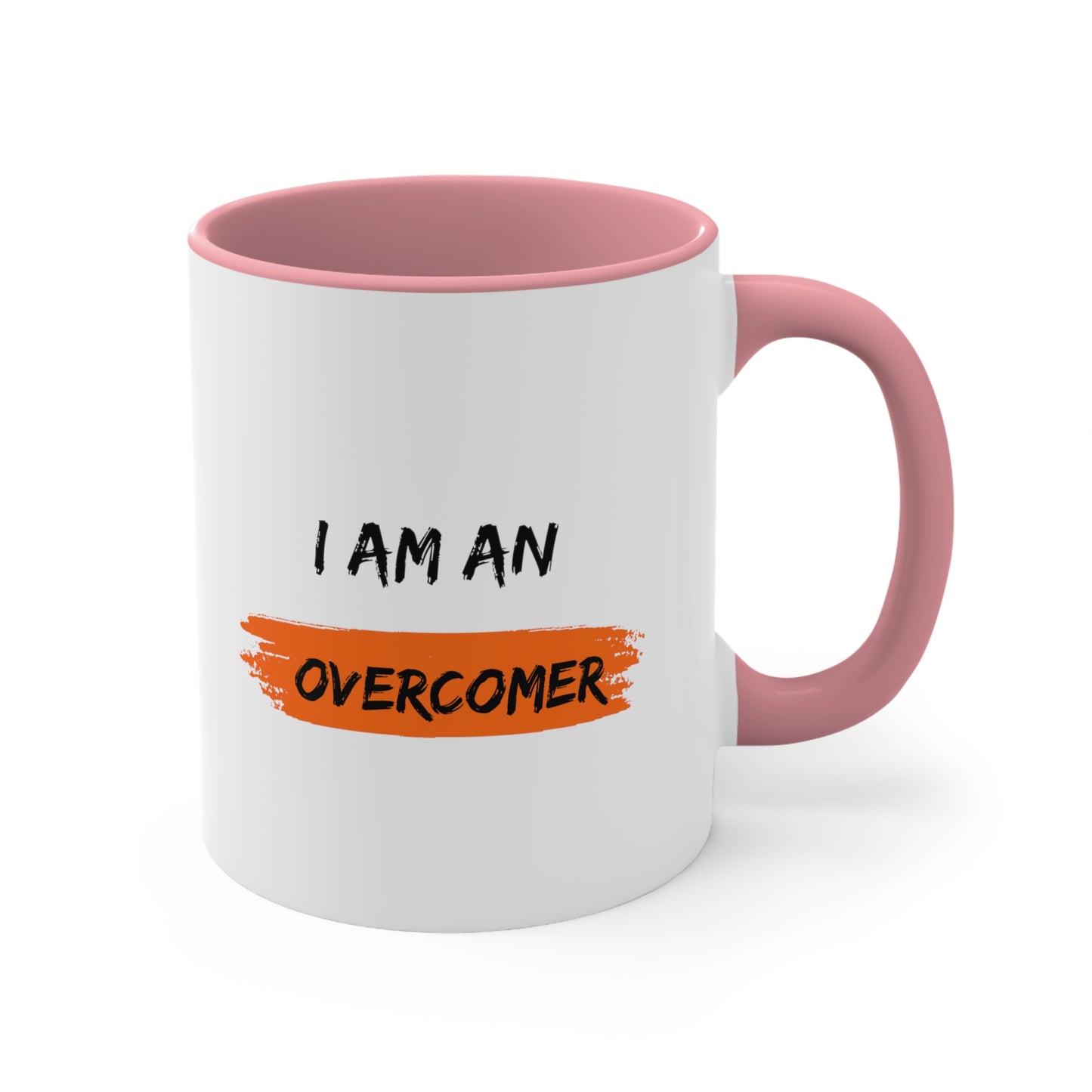 Accent Coffee Mug -  I am an overcomer