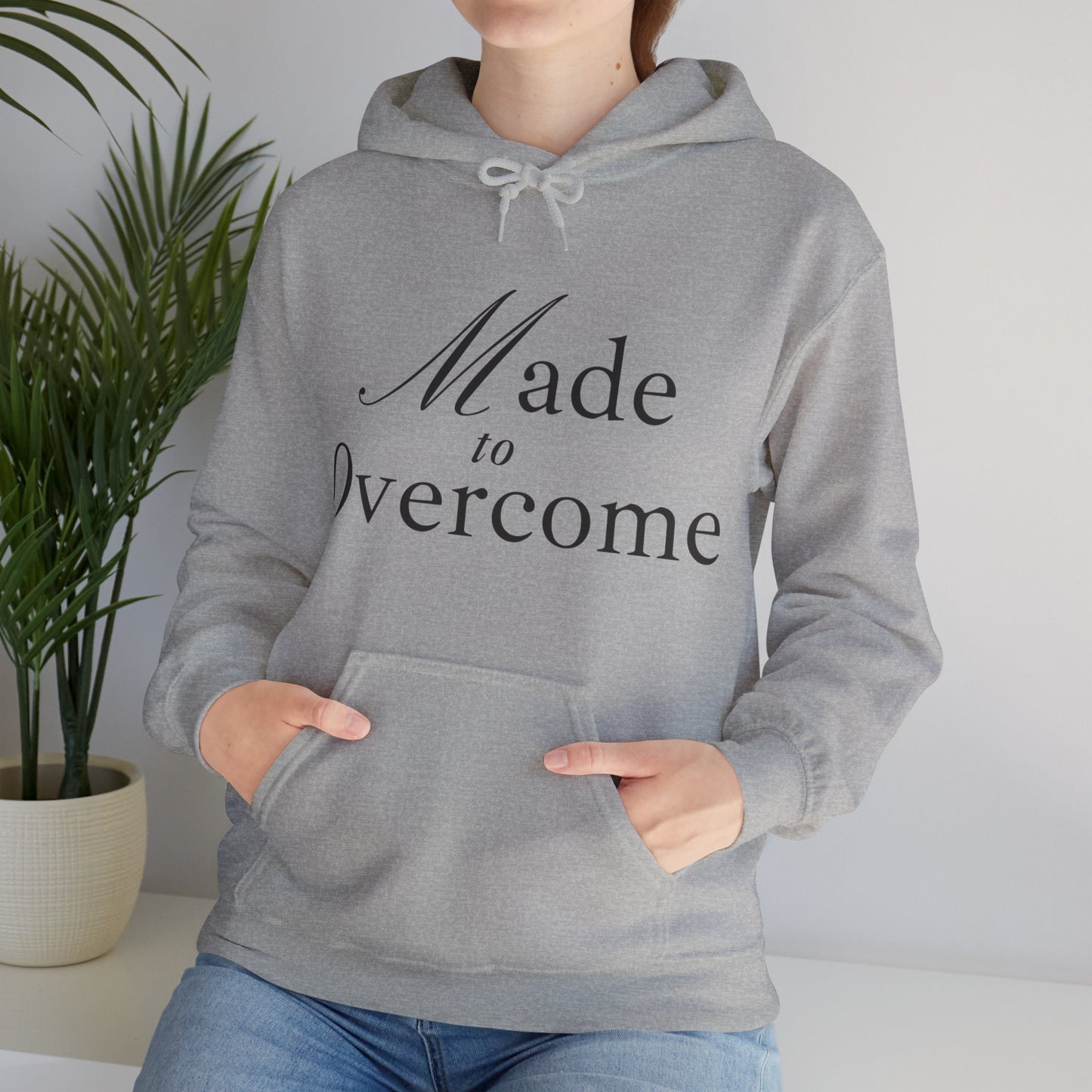 Unisex Hooded Sweatshirt - Made to overcome