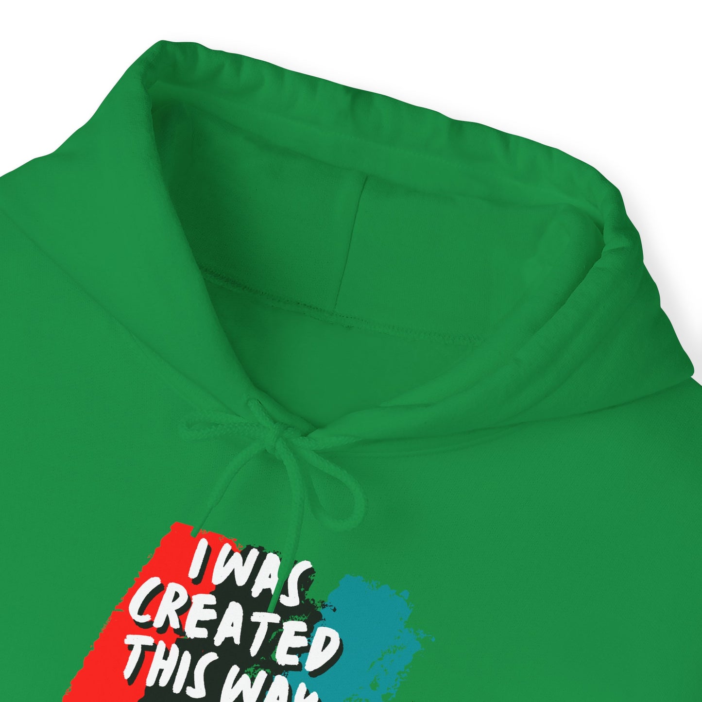 Unisex Hooded Sweatshirt - I was created this way for something bigger than myself