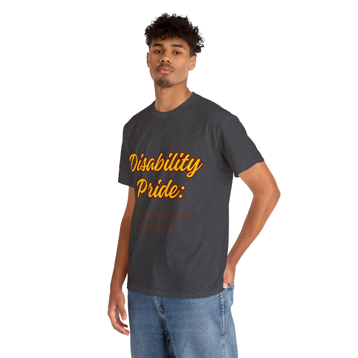 Unisex T-Shirt - Disability Pride: It's a Beautiful Spectrum