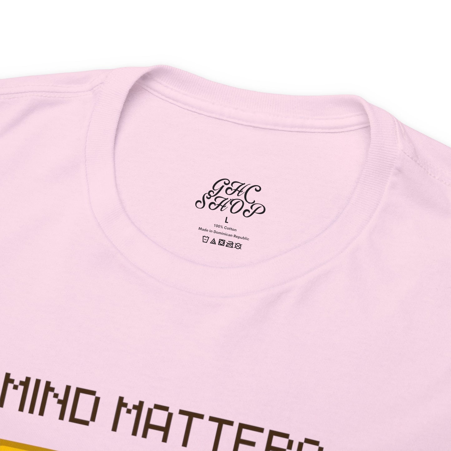 Unisex Heavy Cotton Tee - Mind Matters: Let's Prioritize Mental Wellness Together