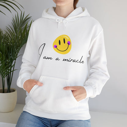 Unisex Hooded Sweatshirt -  I am a miracle