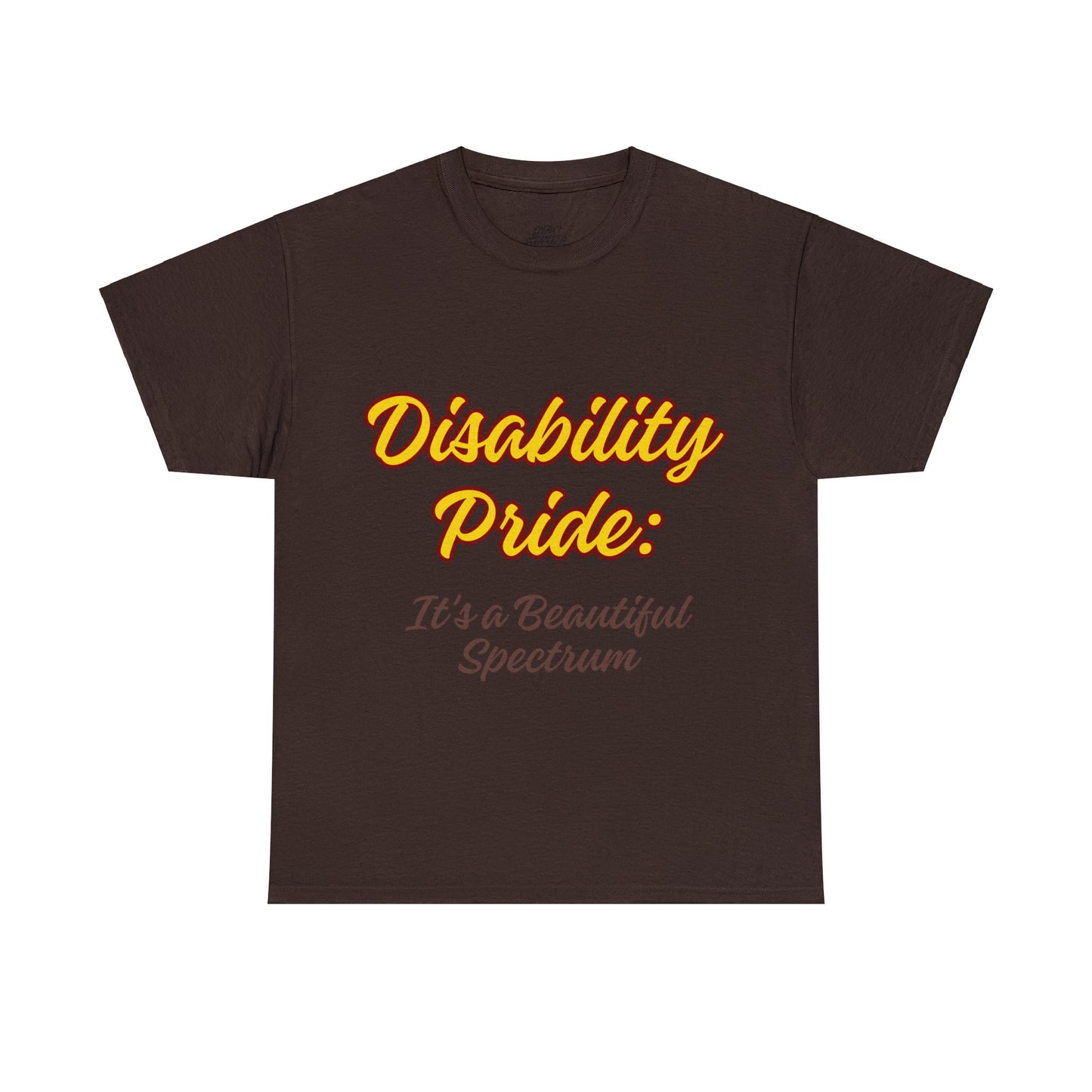 Unisex T-Shirt - Disability Pride: It's a Beautiful Spectrum