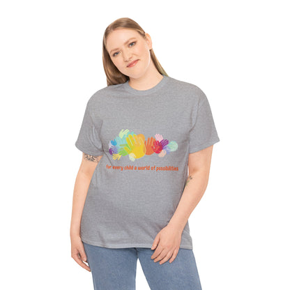 Unisex T-Shirt - For Every Child, a World of Possibilities