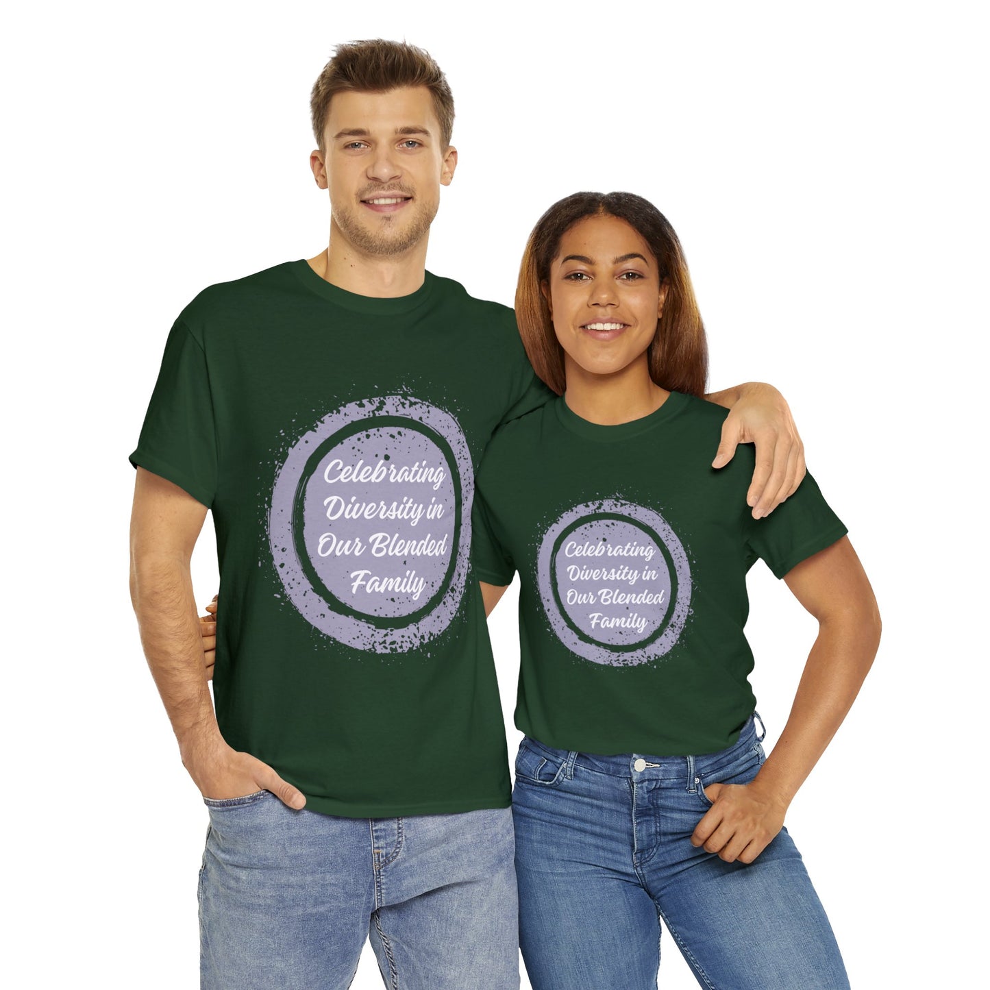 Unisex T-Shirt - Celebrating Diversity in Our Blended Family