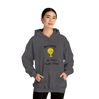 Unisex Hooded Sweatshirt - Advocacy: The Path to Positive Change