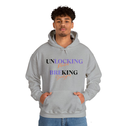 Unisex Hooded Sweatshirt - Unlocking Potential, Breaking Stereotypes