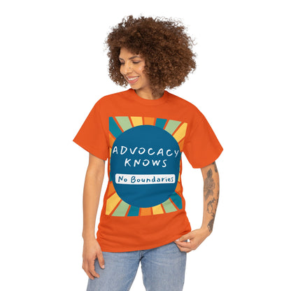 Unisex T-Shirt - Advocacy Knows No Boundaries