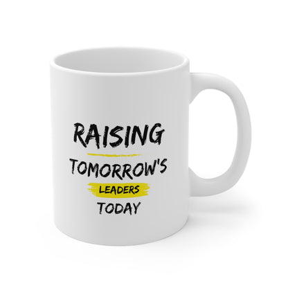 Accent Coffee Mug - Raising Tomorrow's Leaders Today