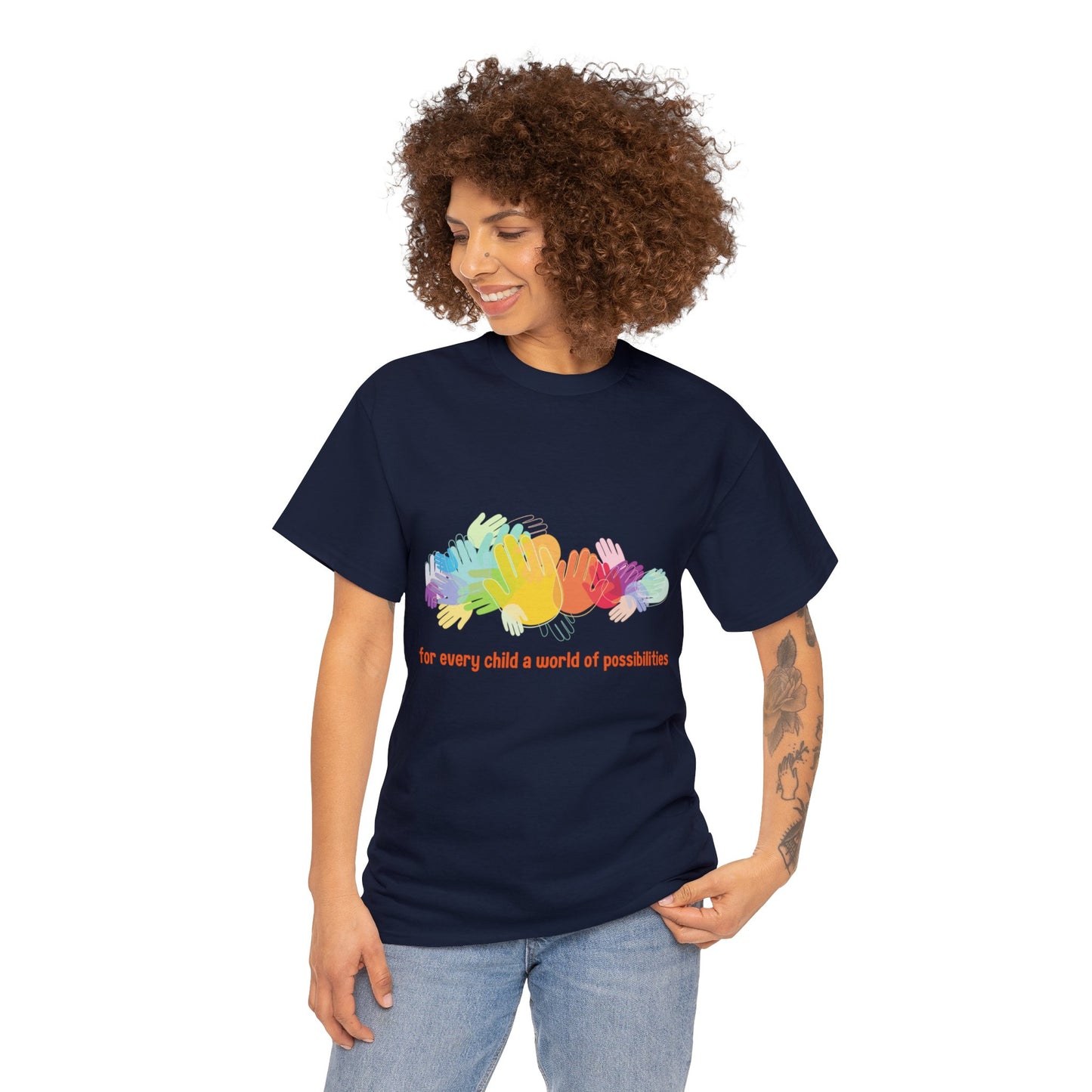 Unisex T-Shirt - For Every Child, a World of Possibilities