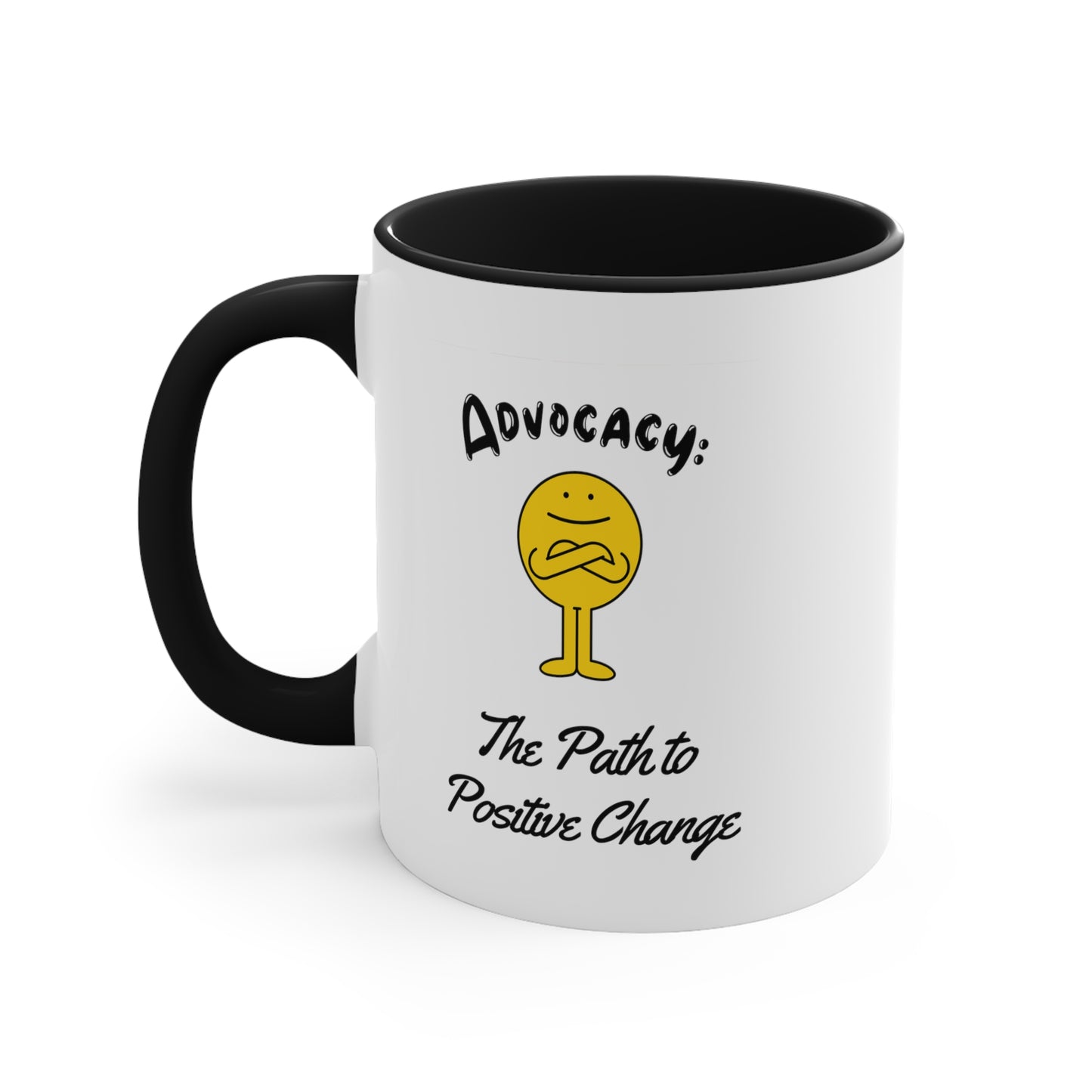 Accent Coffee Mug - Advocacy: The Path to Positive Change