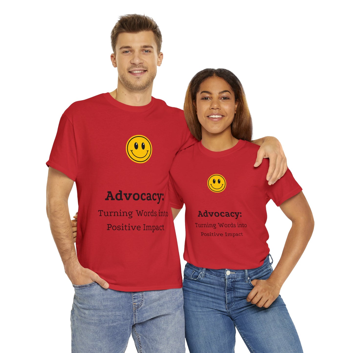 Unisex T-Shirt - Advocacy: Turning Words into Positive Impact