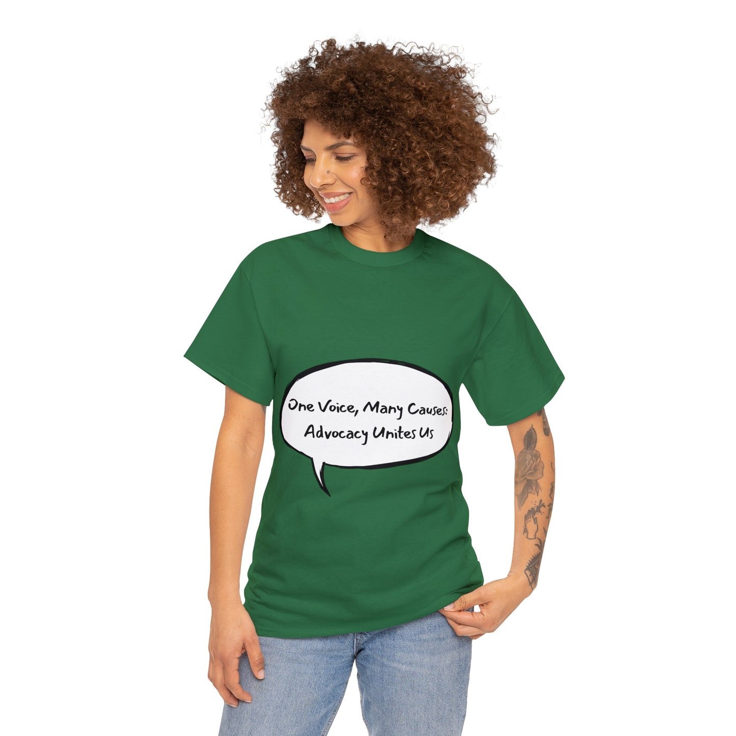 Unisex T-Shirt - One Voice, Many Causes: Advocacy Unites Us