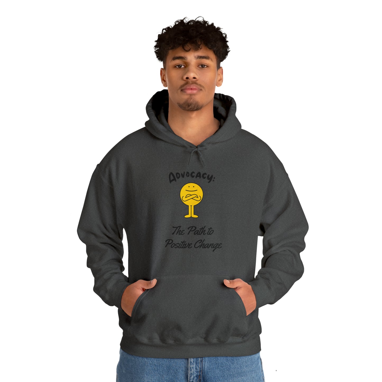 Unisex Hooded Sweatshirt - Advocacy: The Path to Positive Change