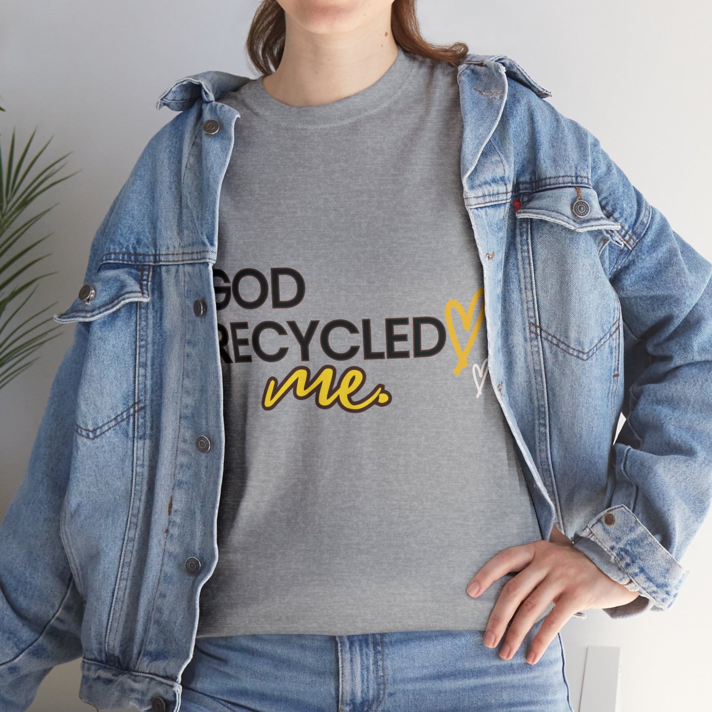 Unisex Heavy Cotton Tee - God recycled me