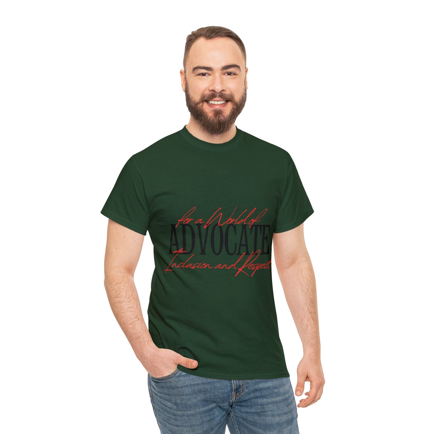 Unisex T-Shirt - Advocate for a World of Inclusion and Respect