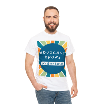 Unisex T-Shirt - Advocacy Knows No Boundaries