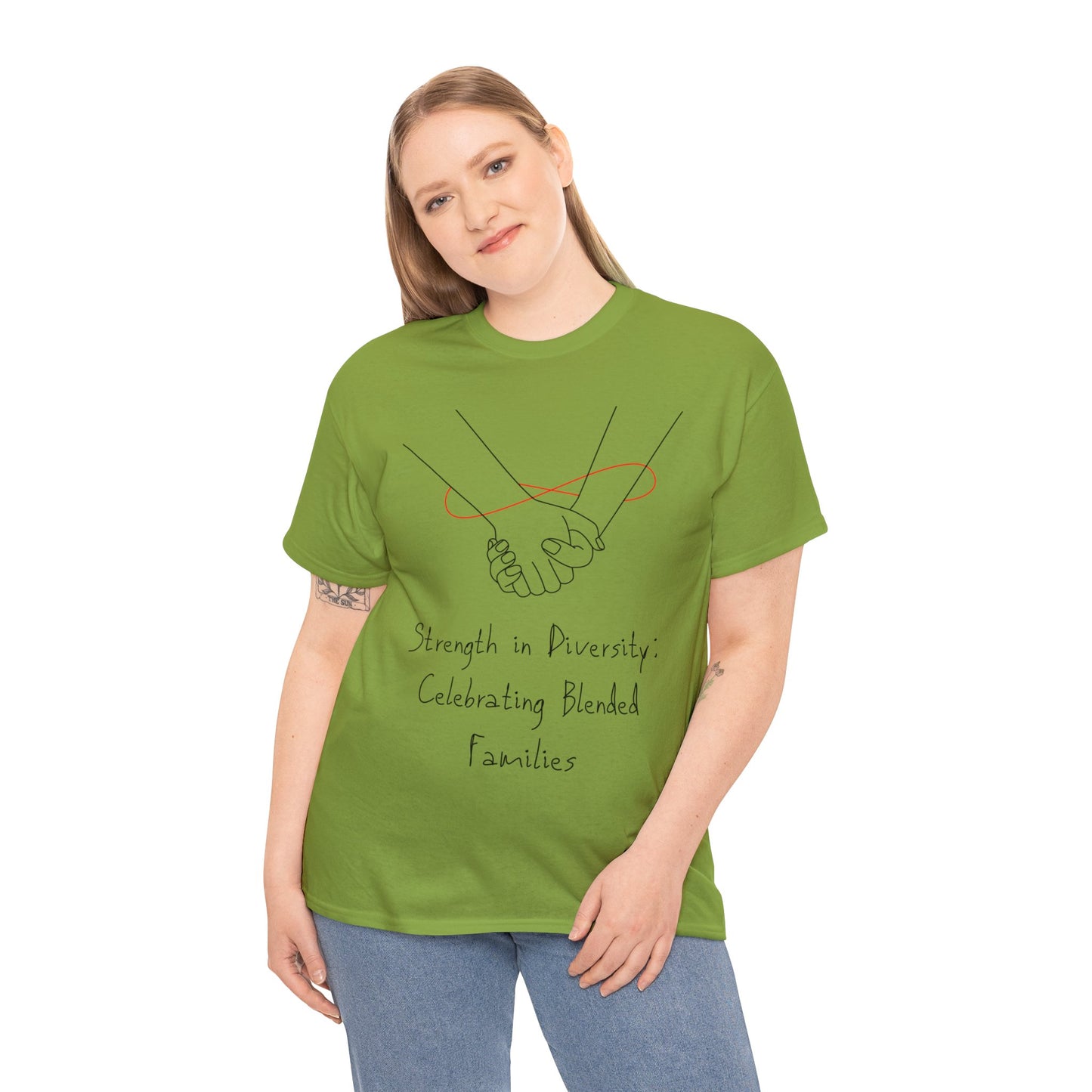 Unisex T-Shirt - Strength in Diversity: Celebrating Blended Families