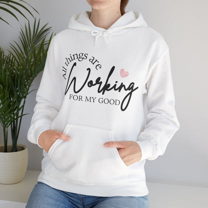 Unisex Hooded Sweatshirt - All things are working for my good